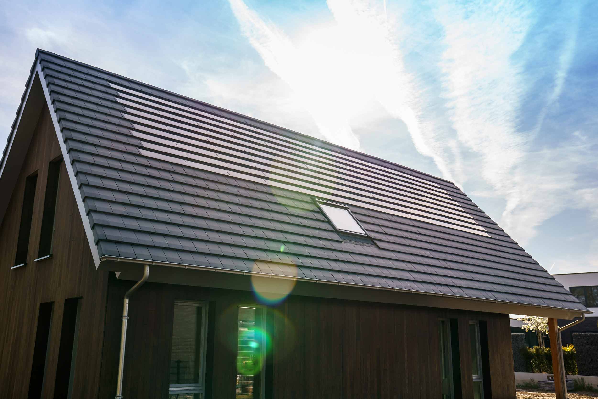 zonnepanelen in dak